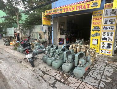 Máy nén khí 2 cấp Hitachi 10HP, 15HP