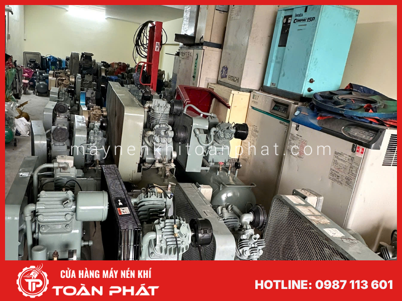 Cửa hàng máy nén khí cũ nhật bãi tại Đồng Nai