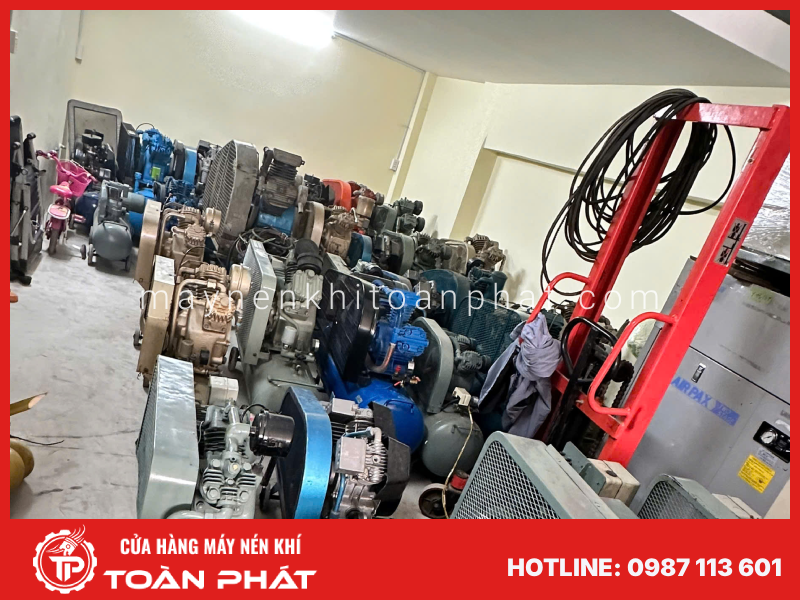 Giải pháp lắp đặt hệ thống máy nén khí toàn diện Kho máy nén khí tại Long An