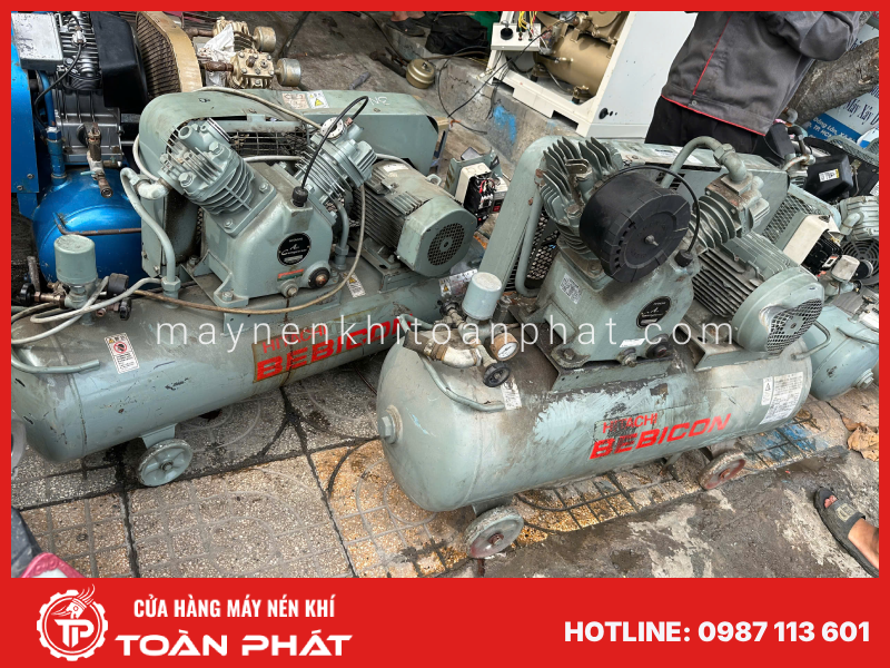 Kinh nghiệm chọn mua máy nén khí nhật bãi giá rẻ