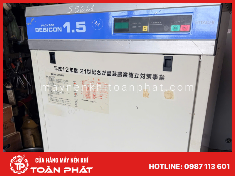 Bàn giao dự án máy nén khí cách âm cho khách hàng Máy nén khí cách âm nhật bãi giá rẻ