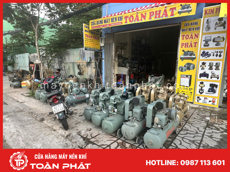 Tổng quan các dòng máy nén khí Đồng Nai tại nhà xưởng