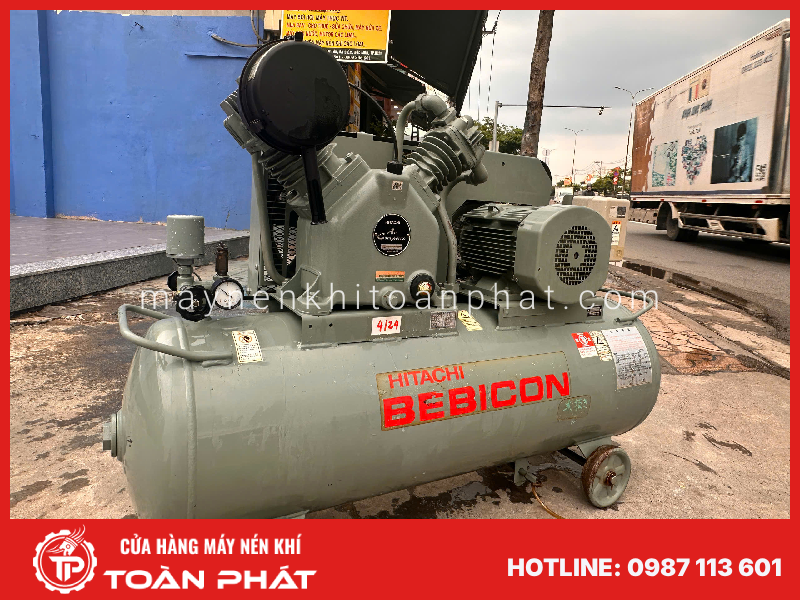 máy nén khí hitachi cũ giá rẻ