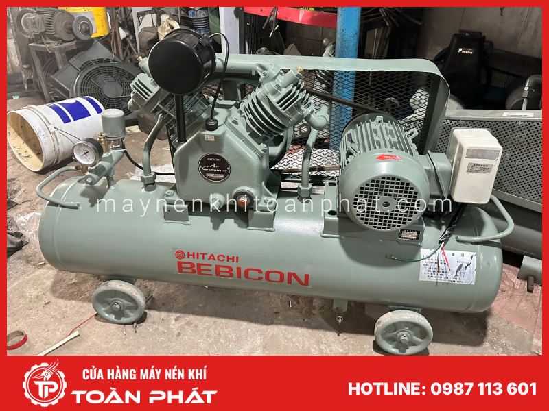máy nén khí hitachi nhật bãi giá rẻ