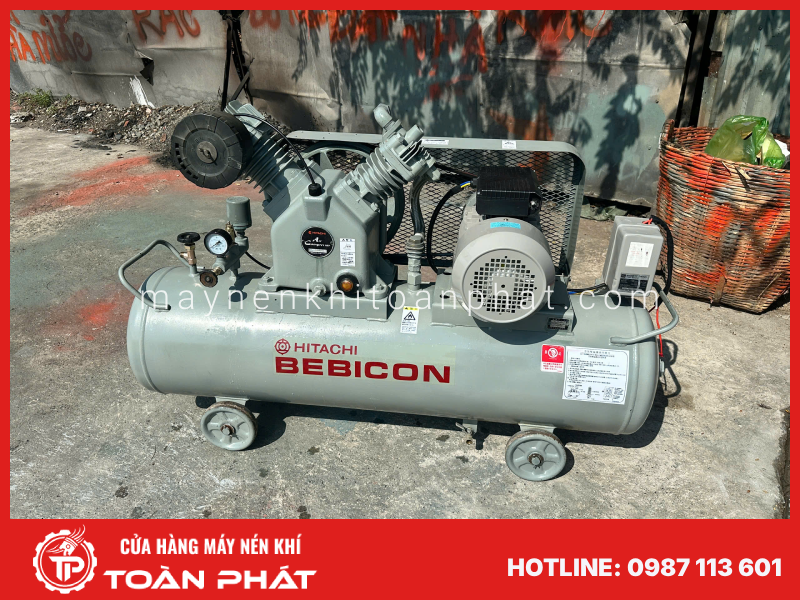 Tổng quan các dòng máy nén khí Hitachi bãi nhật chất lượng cao tại kho