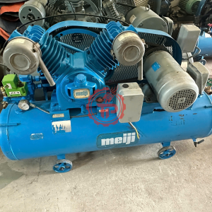 Máy nén khí nhật bãi Meiji 5HP (3.7kw) 120lit