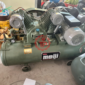Máy nén khí Meiji nhật bãi 5hp (3.7kw) 120lit