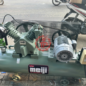 Máy nén khí piston Meiji 5hp(3.7kw) 2 cấp 120lit