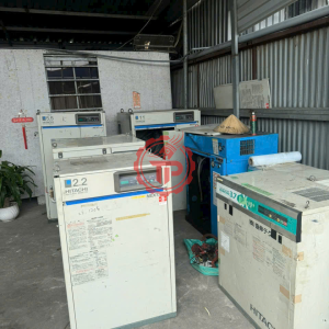 Máy nén khí cách âm Piston Hitachi Bebicon 2,2 kw (3 Hp) 