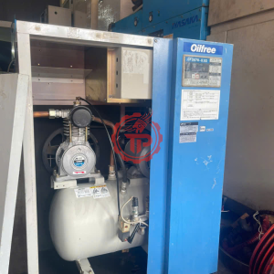 Máy nén khí Nhật Iwata 2HP cách âm