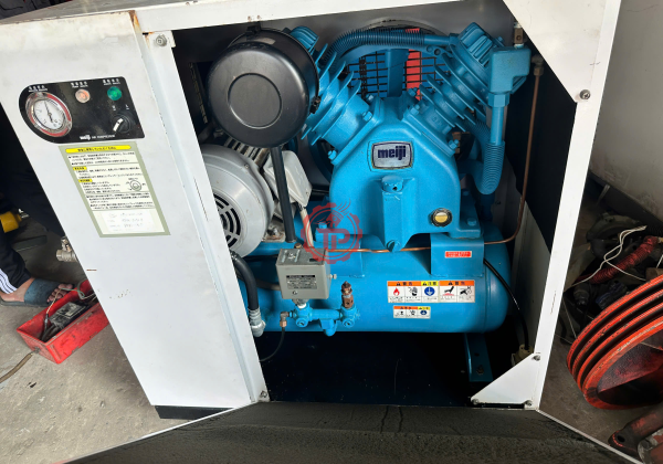 Máy nén khí cách âm Meiji 3.7 KW 2 cấp