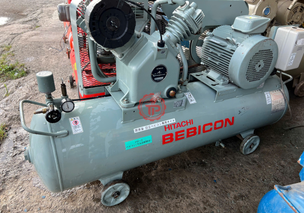 Máy nén khí Hitachi Bebicon 7.5HP(5.5kw) 170lit 2 cấp