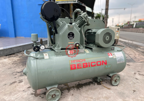 Máy nén khí HITACHI BEBICON 5hp(3.7kw) 130lit