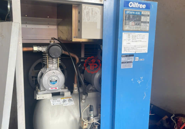 Máy nén khí Nhật Iwata 2HP cách âm