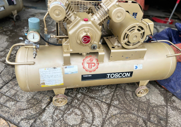 Máy nén khí Toshiba Toscon nhật bãi 2HP 80lit