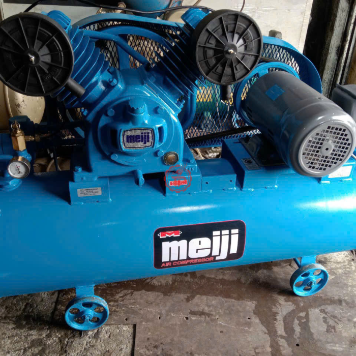 Máy nén khí nhật bãi Meiji 7.5 HP