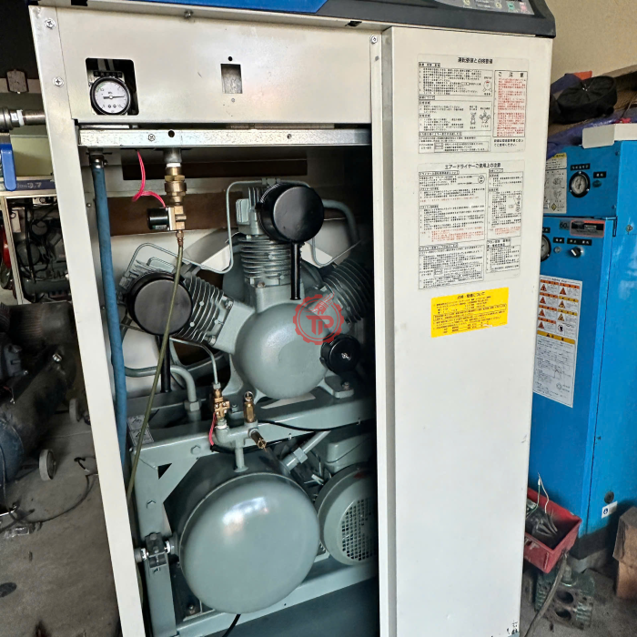 Máy nén khí HITACHI 7.5hp(5.5kw) khí sạch tích hợp sấy khí