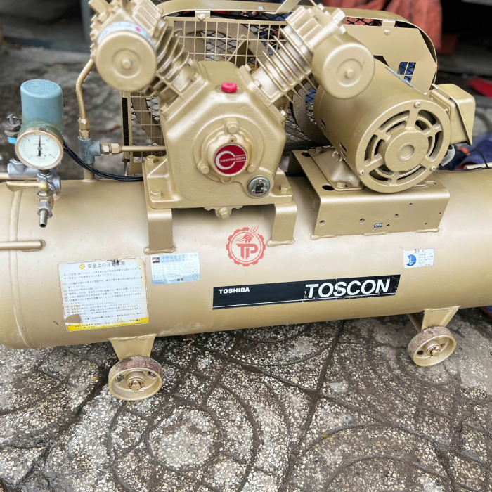 Máy nén khí Toshiba Toscon nhật bãi 2HP 80lit